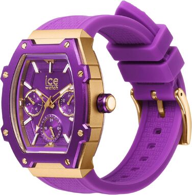 Жіночий годинник Ice-Watch Ice Boliday з силіконовим ремінцем, фіолетовий (розмір Small)