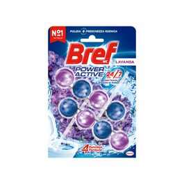 Блоки для унітазу Bref Poweractive Лаванда, 10 шт по 50 г