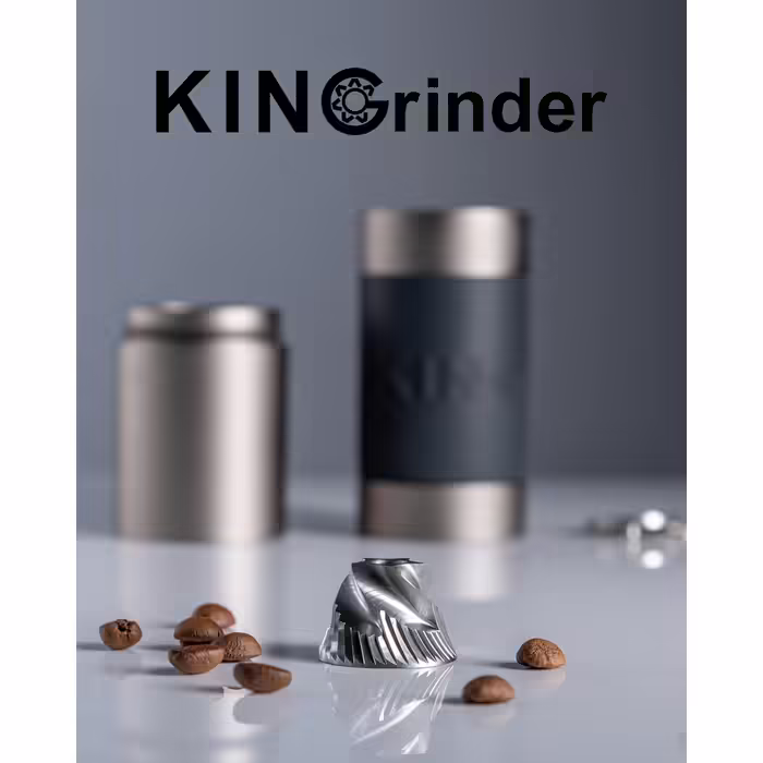 Ручний кавомолка KINGrinder K0 з прямою ручкою, 140 ступенів помелу, для Aeropress, French Press, Drip, 25 г