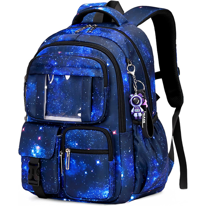 Шкільний рюкзак для хлопчика, дихаючий, 1-5 клас, для початкової та середньої школи, темно-синій