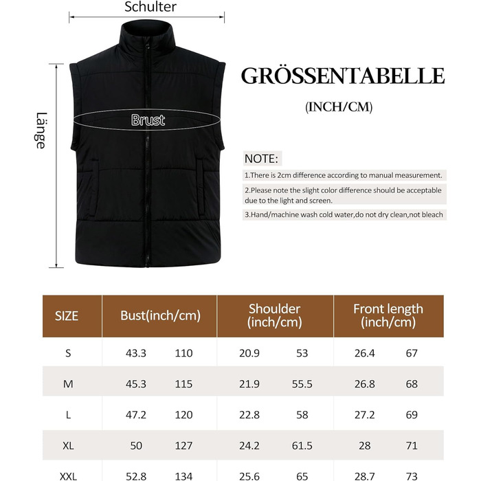 Жіноча степкова жилетка з коміром-стійкою, без рукавів, тепла на осінь-зиму, для активного відпочинку, чорна, S-XXL