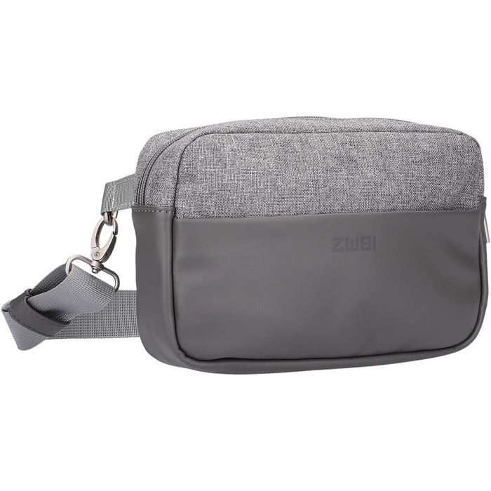 Спортивна поясна сумка Kim KIH30 сірого кольору, 1 літр, Hydroflex-шкіра, 24 x 15 см