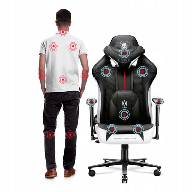 Ігрове крісло Diablo Chairs X-Player 2.0, розмір Normal, тканина, чорне