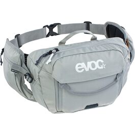 EVOC HIP Pack 3л - поясна сумка, бананка (3л, система Airflow Contact, регульований поясний ремінь, система Venti Flap) сірого кольору без питної бульбашки