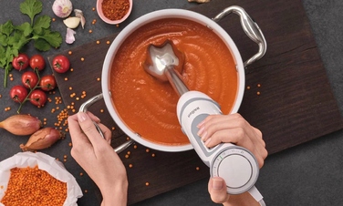 Погружний блендер Braun MQ 5235 WH, 1000 Вт, білий