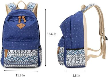 Жіночий/Дівчачий рюкзак у стилі vintage з кольоровими смужками. Чорний канвасний рюкзак для підліток, дівчат та студентів