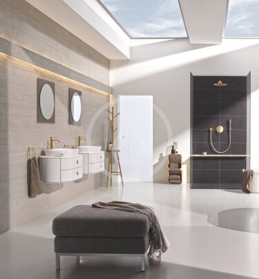 Круглий вішак для гачків Grohe, жовтий