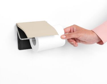 Тримач для туалетного паперу Classic, бежевий (Soft Beige)