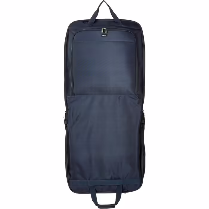 Amazon Basics Premium Garment Bag (1.32m, Navy Blue)