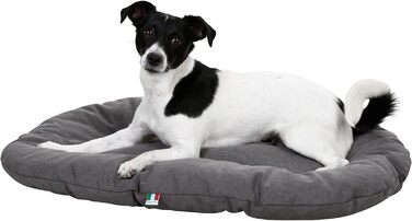 Лежанка для тварин Kerbl Lucca сіра, 80x54 см
