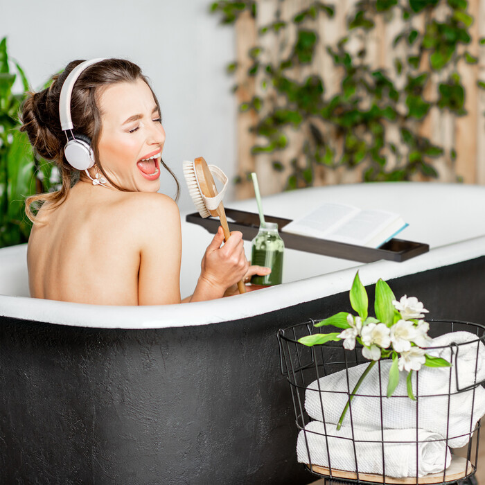 Піддон для ванни Relaxdays бамбук темно-коричневий