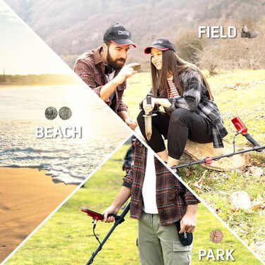 Металодетектор Nokta Profi: водонепроникний, з пошуковою котушкою 28см, для пошуку золота, з Pinpoint, USB-зарядка, 4 режими, для професійного використання