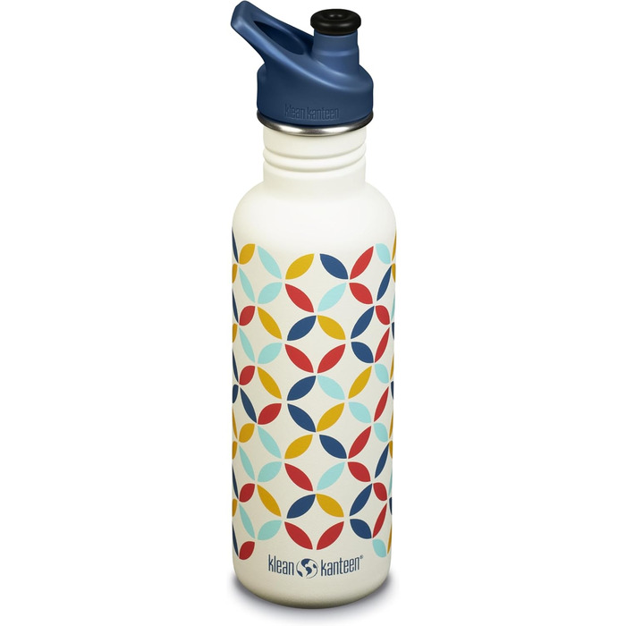 Klean Kanteen Classic Water Bottle 800 ml (Retro Dot)
