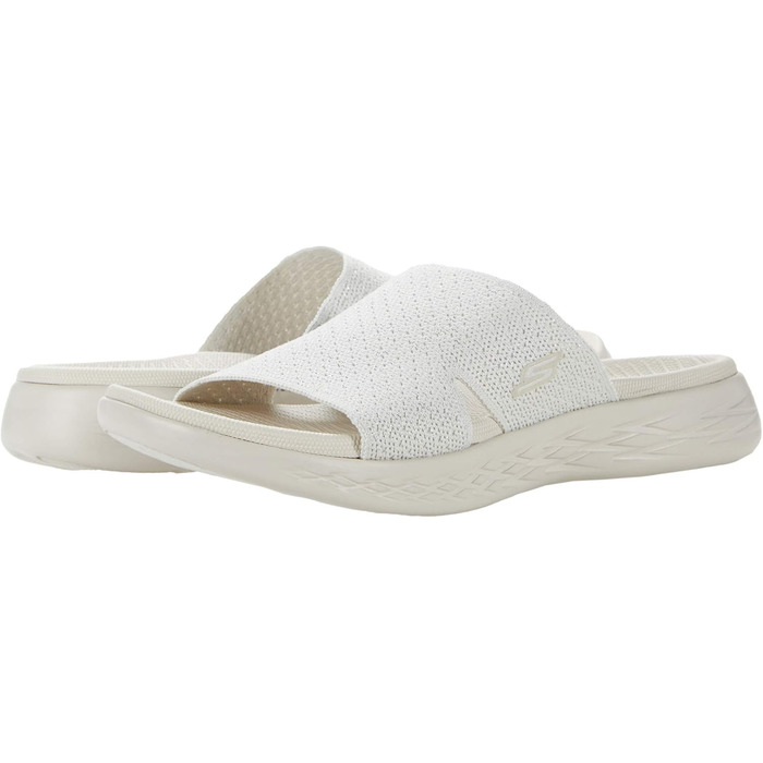 Сандалі Skechers On-the-go 600 Stretch Knit жіночі, натурального кольору, розмір 39 EU
