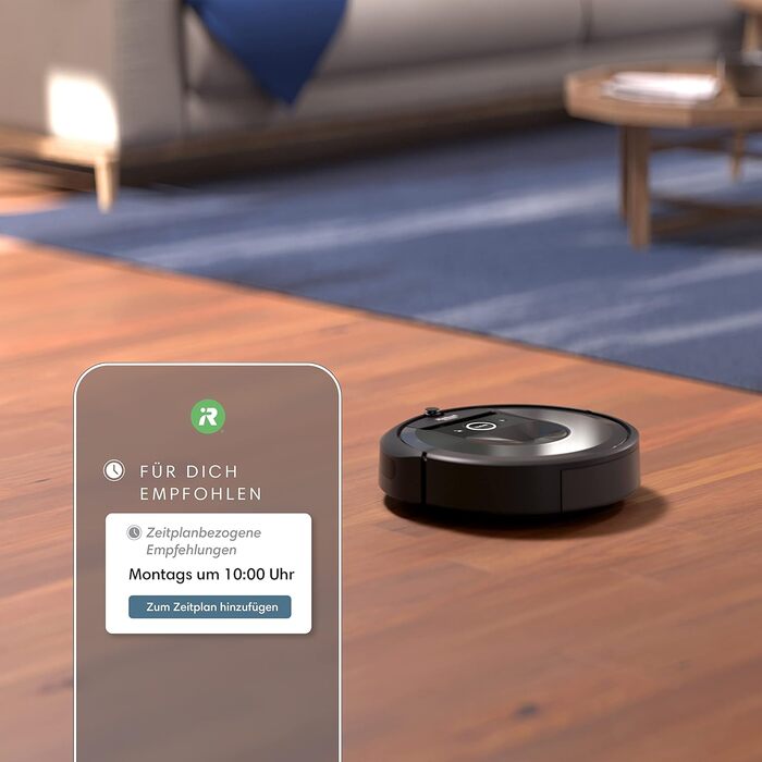 Робот-пилосос iRobot Roomba Combo i8+ з авто-дозаправкою та миттям підлоги, картографією, PrecisionVision Navigation та розпізнаванням об'єктів