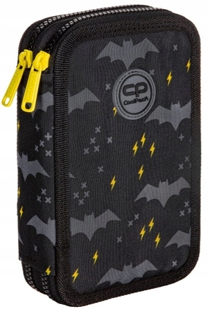 Багатовідсінковий шкільний рюкзак CoolPack, чорний, 21 л