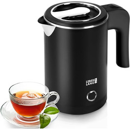 Електричний чайник LEBENLANG LBL2319, 600 Вт, 0,5 л, чорний