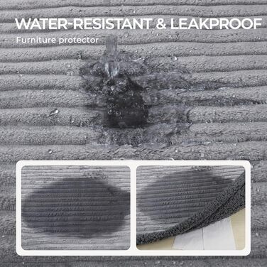 Водонепроникний плед для собак Luciphia, миючий, для собак, котів, цуценят, теплий, м'який флісовий плед Sherpa, для ліжка, дивану, канапи, сірий (102 * 145 см), розмір M (102 * 145 см)