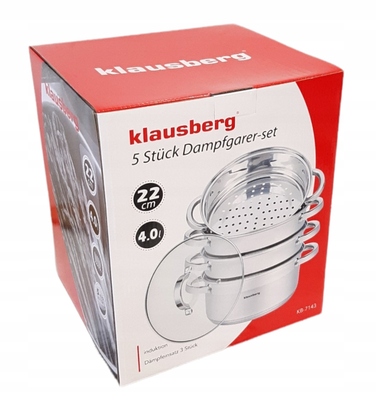Пароварка Klausberg, 4 л