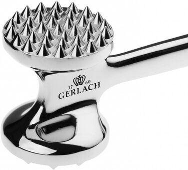 Пресс для часнику Gerlach Ambiente з цинку, сріблястого кольору