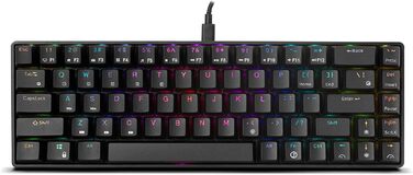 Ozone Gaming Gear Double TAP: Клавіатура + Миша, напівмеханічна, RGB, 4000 DPI, USB (Tactical US)
