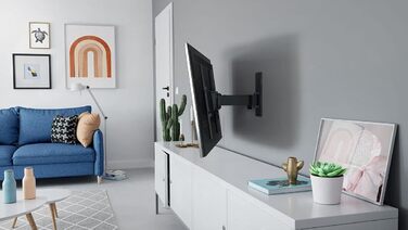 Кріплення для телевізора Vogel's Quick TVM 1225 поворотне, для телевізорів 19-43 дюймів, до 15 кг, кут повороту 120°, VESA до 200x200