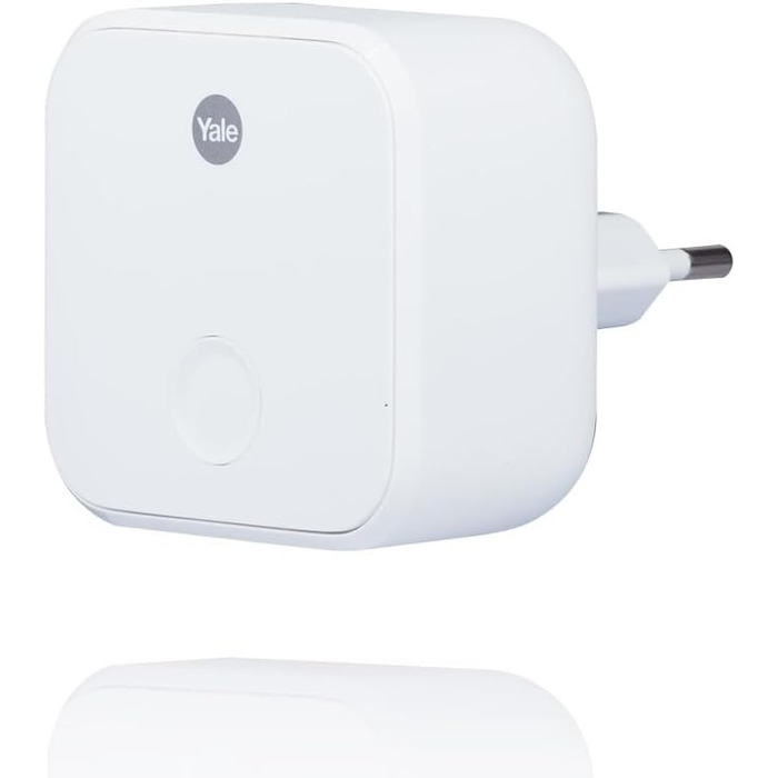 Wi-Fi міст Yale Connect для розумного замка, інтеграція голосового асистента, віддалений доступ, білий