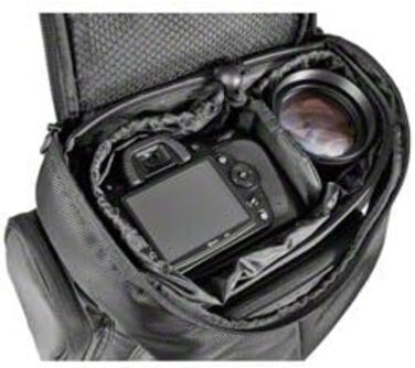 Сумка Mantona Premium для DSLR та DSLM камер (Kameratasche), чорна/металік