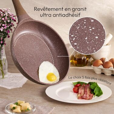 Набір каструль та сковорідок JUST PERFECTO з нержавіючої сталі (21 предмет) - індукційне покриття, без PTFE та PFOA, зелений