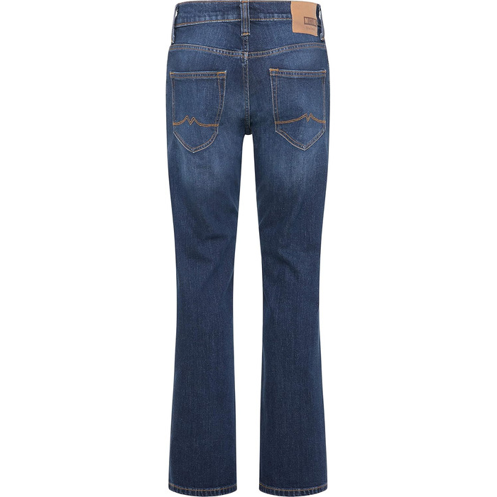 Джинси чоловічі MUSTANG Oregon Bootcut, стрейч, темно-сині (30-44, 34L), Denim