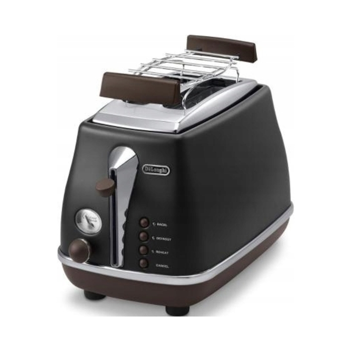 Тостер De'Longhi CTOV 2103.BK, чорний, 900 Вт