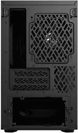 Корпус для ПК Fractal Design Define 7 Nano Black - Mini ITX, затишний, з LED підсвіткою та скляною панеллю