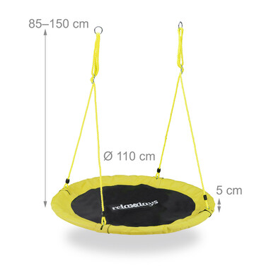 Гойдалки Relaxdays Nest 110 см