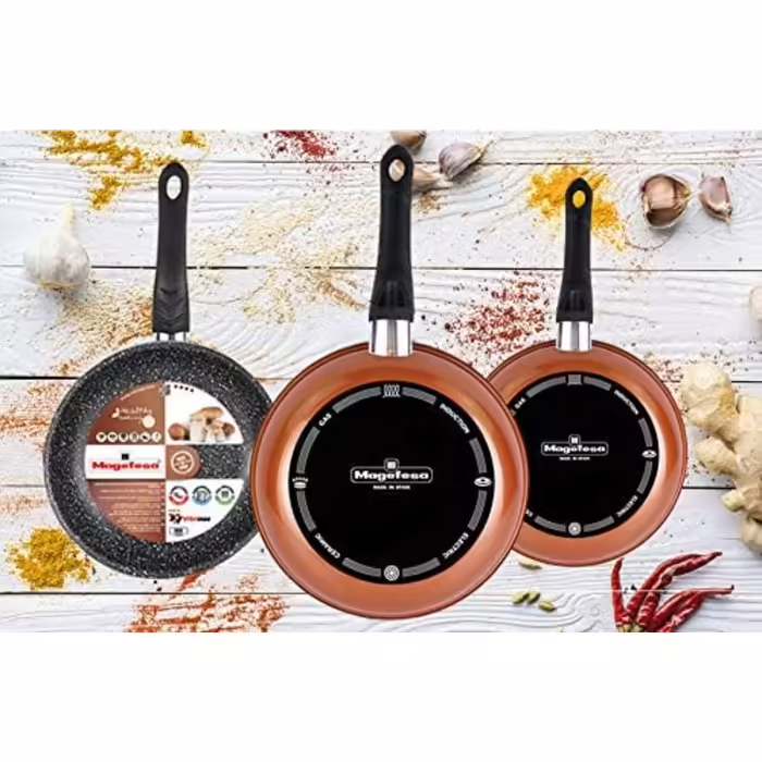 Magefesa K2 Cookware Set, gray ((24/26/28)*-cm)