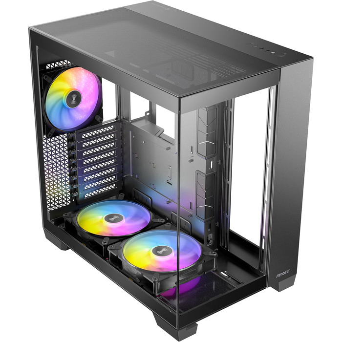 Корпус для ПК GEH Antec C8 Wood Full Tower чорний (ARGB)