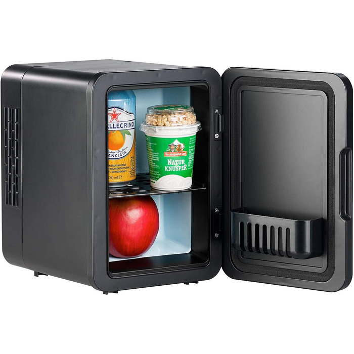 Міні-холодильник Rosenstein & Söhne для подорожей: 4 літри, 12/230V, з підігрівом, блакитний