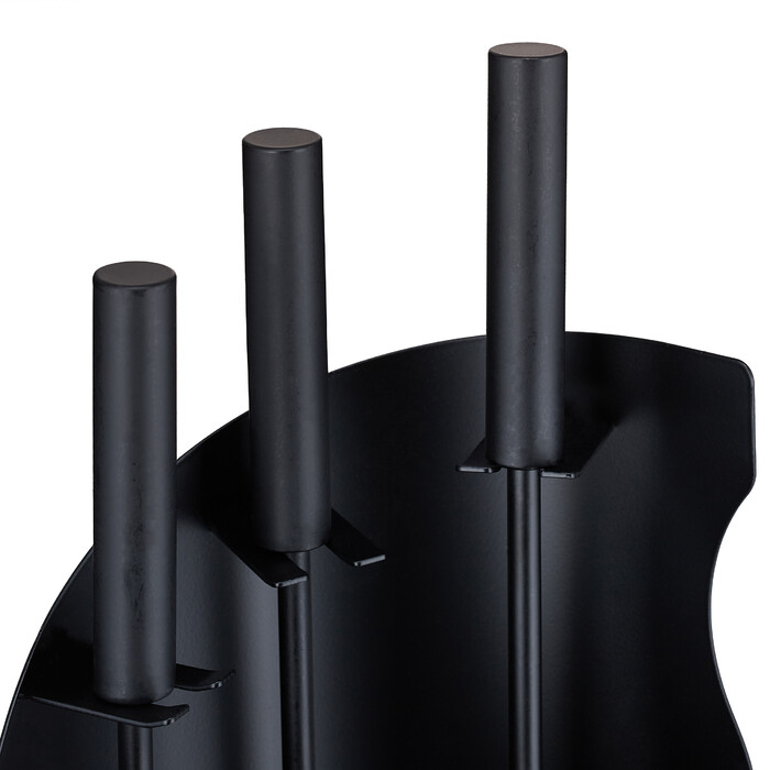 Relaxdays Fireplace Set, 4-Piece