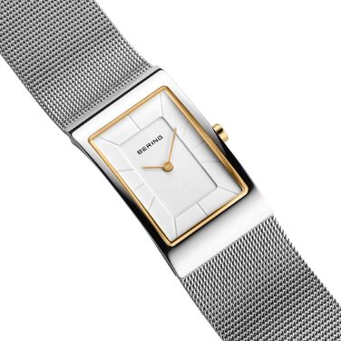 Жіночий кварцовий годинник Bering 10222-010-S: сталевий корпус 22 мм, міланський ремінець, сапфірове скло, водонепроникність 5 ATM