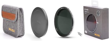 ND фільтр NiSi True Color VND 49mm (ND2-ND32) змінна щільність, мульти-нано покриття