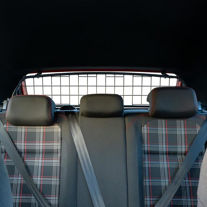 Сітка-перегородка Travall для Volkswagen Polo (2017-): захист багажника, сітка для собак, міцний сталевий захист