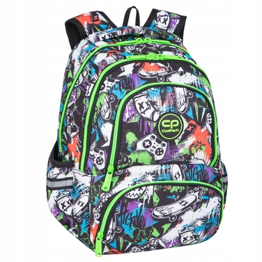 Багатофункціональний шкільний рюкзак CoolPack, багатоколірний, 24 л