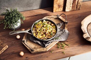 Сковорода BALLARINI Salina з антипригарним покриттям, 24 см, для всіх плит, алюміній, сіра