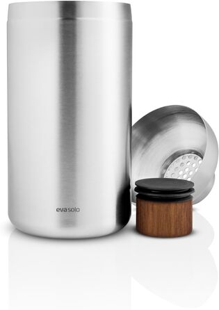 Eva Solo | Liquid Lounge Cocktail Shaker | Ensures quick cooling of your drink | Danish design and functionality | Brushed stainless steel