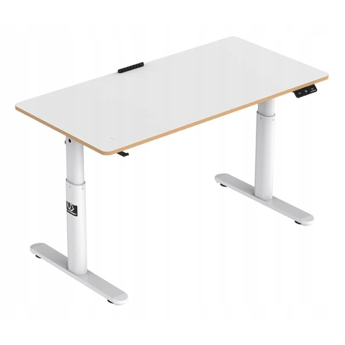 Дитячий стіл Ultradesk Pulsar з електричним регулюванням висоти, білий