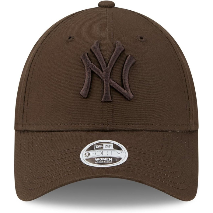 Кепка New Era New York Yankees MLB Essential 9Forty Walnut - Оригінал для жінок, регульована