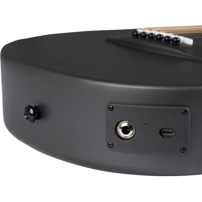 Електрогітара Cascha з карбону, для початківців, з чохлом, ременем, ганчіркою та плектрами