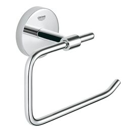 Тримач для туалетного паперу GROHE Bau Cosmopolitan, хром, можливість монтажу без свердління (клей окремо), 40457001