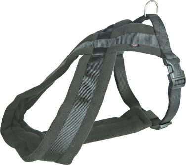 Шлейка TRIXIE Premium Touren для собак великих порід, чорна, розмір L-XL (70-110 см), 25 мм