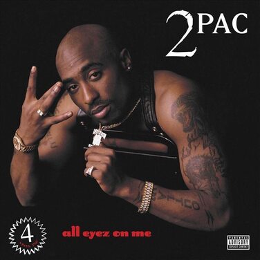2Pac All Eyez On Me 4LP Vinyl LP – Вінілова платівка 2Pac
