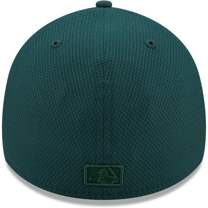 Кепка New Era Oakland Athletics MLB Diamond Era DarkGreen 39Thirty Stretch (XS, #2-28738)